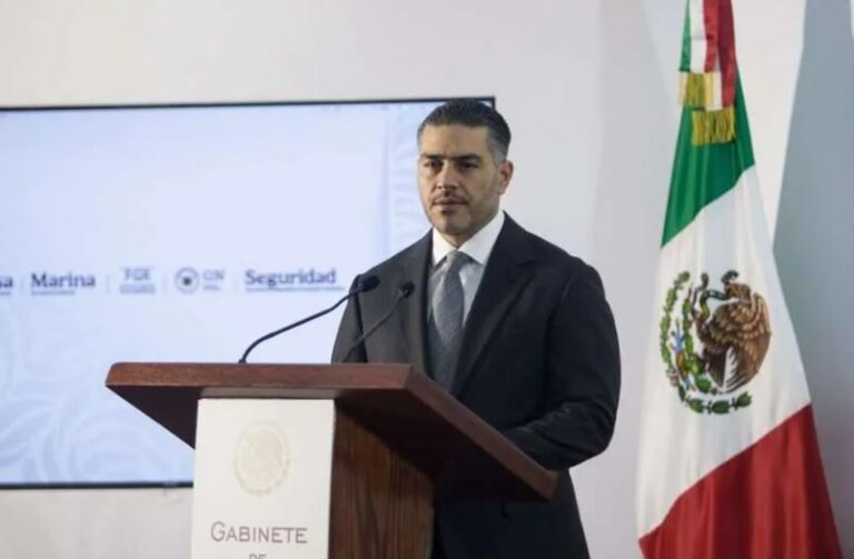 Vinculan a presunto asesino de alcalde de Uruapan con grupos criminales: García Harfuch