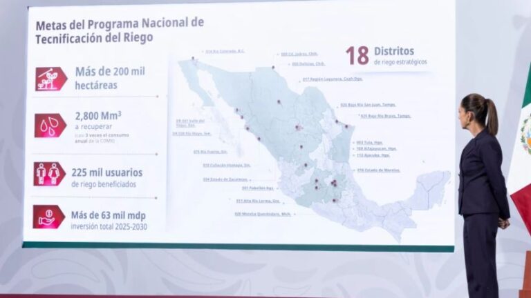 Presenta Gobierno Federal actualización del Plan Nacional Hídrico
