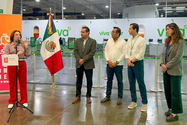 Evelyn Salgado fortalece la conectividad aérea del “Hogar del Sol” con nuevas rutas desde Monterrey y Guadalajara