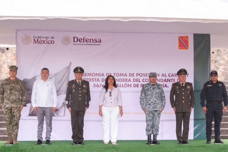 Refrenda Abelina López coordinación con el Ejército para fortalecer la seguridad en Acapulco