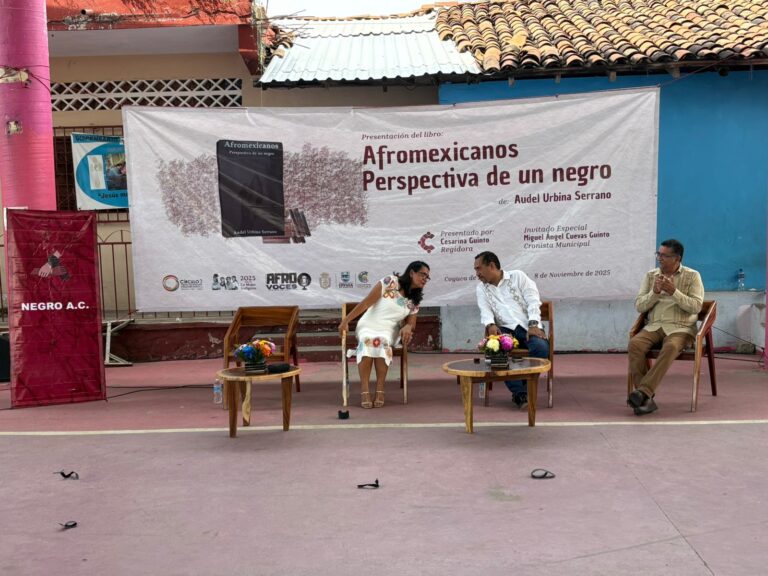 Presentan libro «Afromexicanos, perspectiva de un negro”