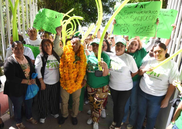Pese a ataques y calumnias, Javier Pat consolida respaldo para ser Secretario General del SUSPEG
