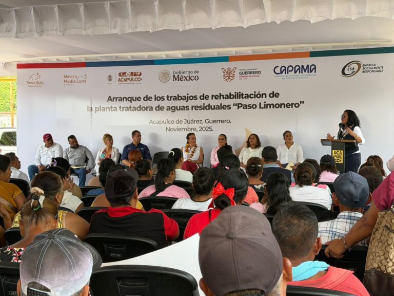 Impulsa Abelina López el inicio de la rehabilitación de la planta “Paso Limonero”