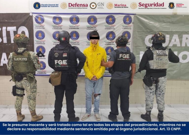 FGEGuerrero cumplimenta orden de aprehensión por feminicidio en Chilpancingo