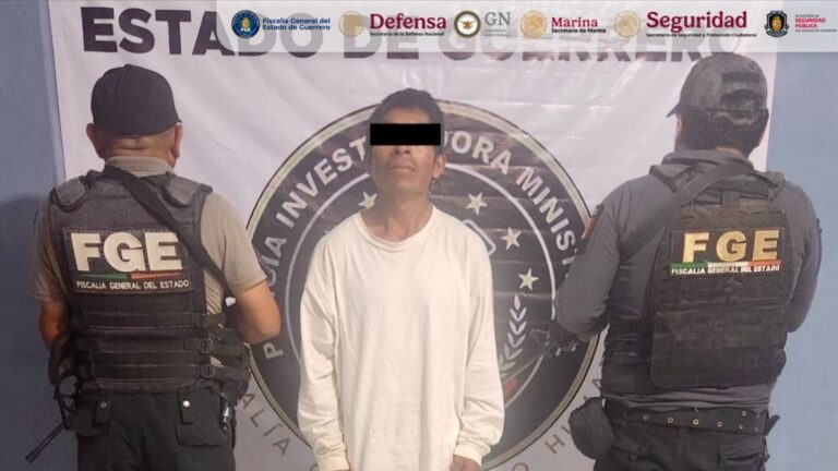 FGE Guerrero cumplimenta orden de aprehensión por feminicidio en Tlapa