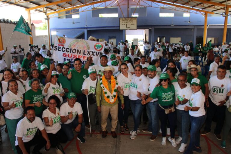 ¡PURO TIERRA CALIENTE CON JAVIER PAT! Planilla Verde fortalece su proyecto con total respaldo para ganar el SUSPEG