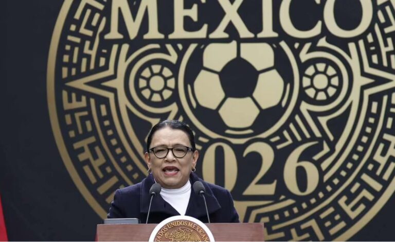 Copa FIFA 2026 pondrá a México en la agenda internacional; se mostrará la grandeza del país: Rosa Icela Rodríguez