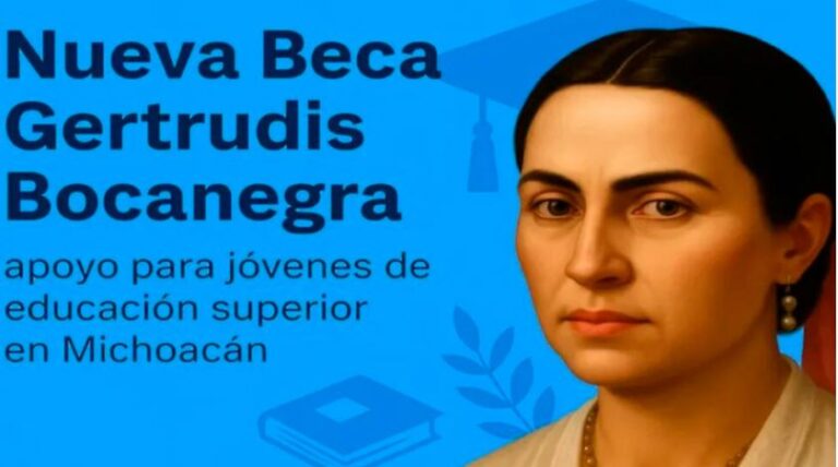Implementarán nueva beca en Michoacán: ‘Gertrudis Bocanegra’ apoyará transporte universitario