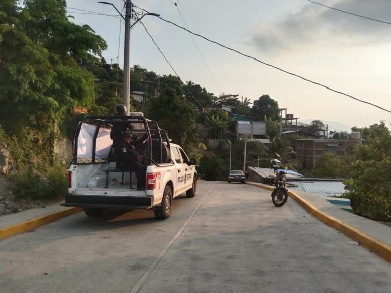 Dejan cuatro muertos enfrentamientos armados en Las Gatas, Zihuatanejo