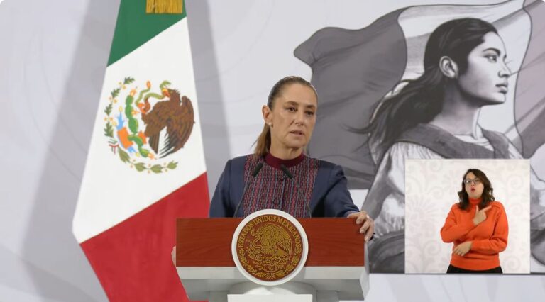 Deslinda Sheinbaum a Morena de enviar Grupos de Choque a la Marcha