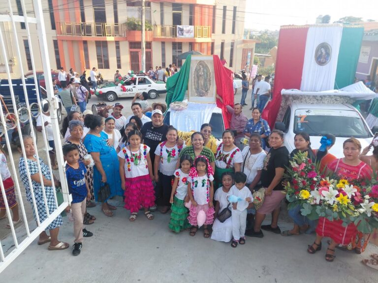 Ometepec celebra a la Virgen de Guadalupe con fervor y tradición