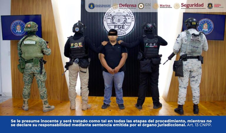 Es detenido presunto implicado en homicidio de funcionario del IMSS-Bienestar