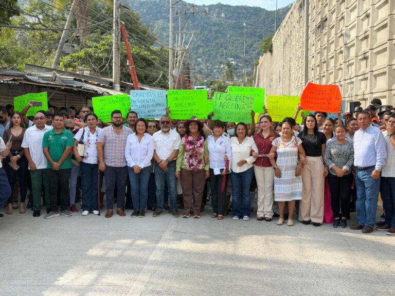 Rescata Abelina López el boulevard Vicente Guerrero con inversión superior a 4.9 mdp