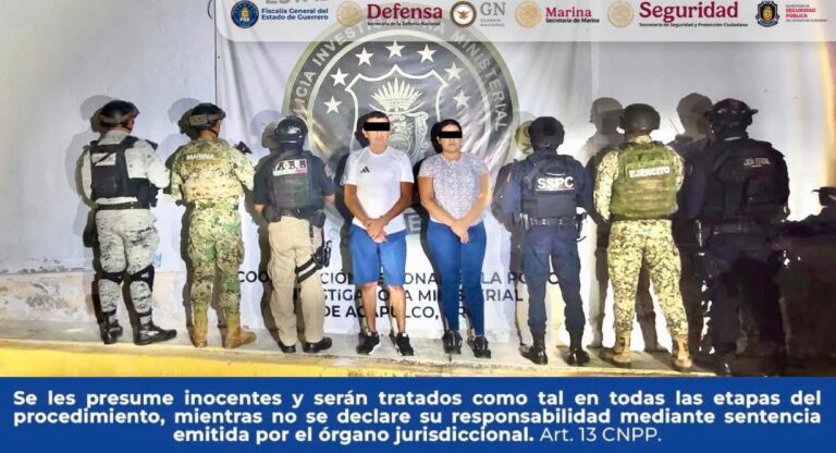 Cumplimenta FGEGuerrero orden de aprehensión contra dos personas por trata de personas en su modalidad de prostitución y violación agravada en Acapulco