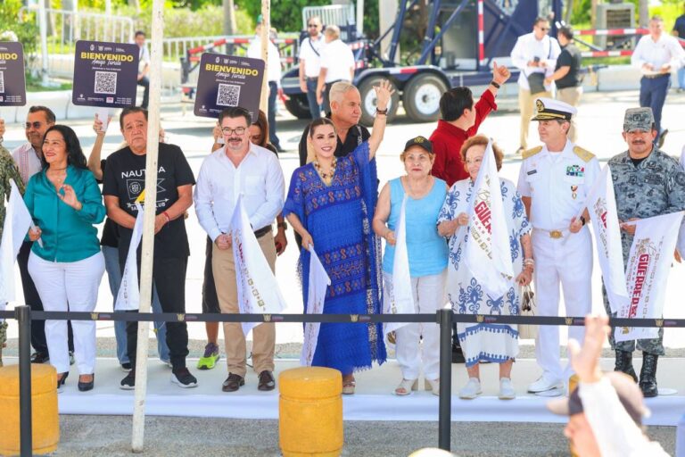 Evelyn Salgado, dio el banderazo del Operativo Temporada Vacacional Invierno 2025