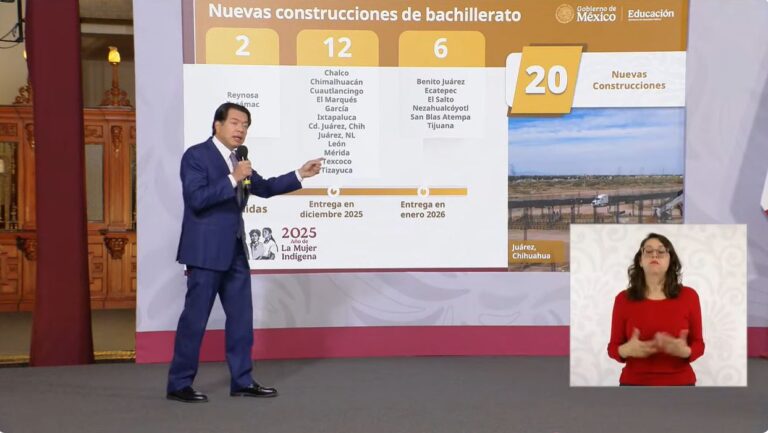 SEP va por 65 mil 400 nuevos lugares para educación media superior en 2026