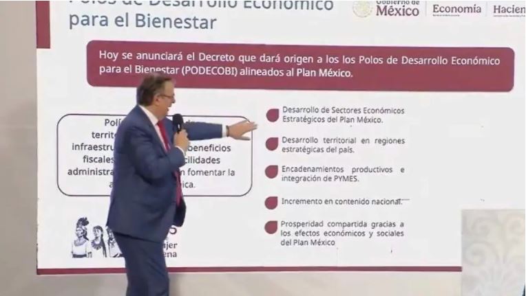 Proyectan concluir seis Polos de Desarrollo Económico del Bienestar en primer trimestre de 2026