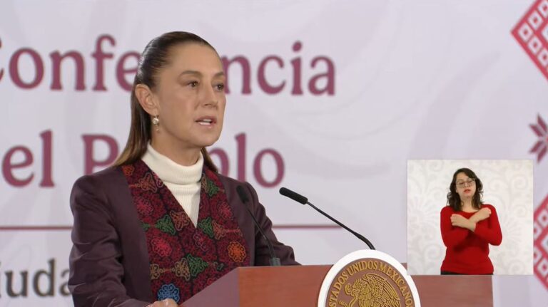 Agradece Sheinbaum apoyo en el Zócalo para celebrar aniversario de la 4T