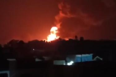 Fuerte explosión en presunta toma clandestina de Guanajuato