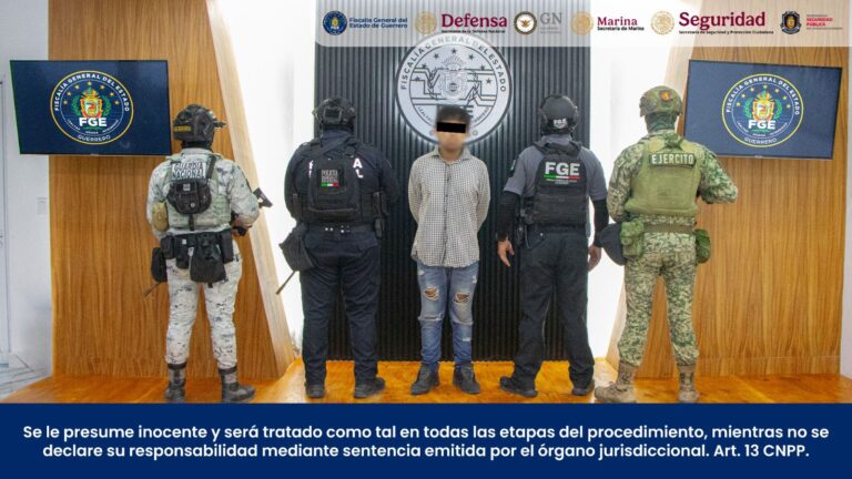 Cumplimenta FGE Guerrero orden de aprehensión por homicidio de un menor en Chilpancingo