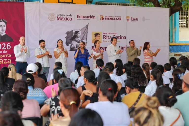 Reconoce Evelyn Salgado impulso educativo de Claudia Sheinbaum; Beca Rita Cetina llegará a más de 700 mil estudiantes en Guerrero