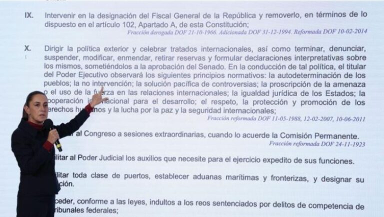 Descarta Sheinbaum intervención de EU en México; ‘eso no va a ocurrir’, dice