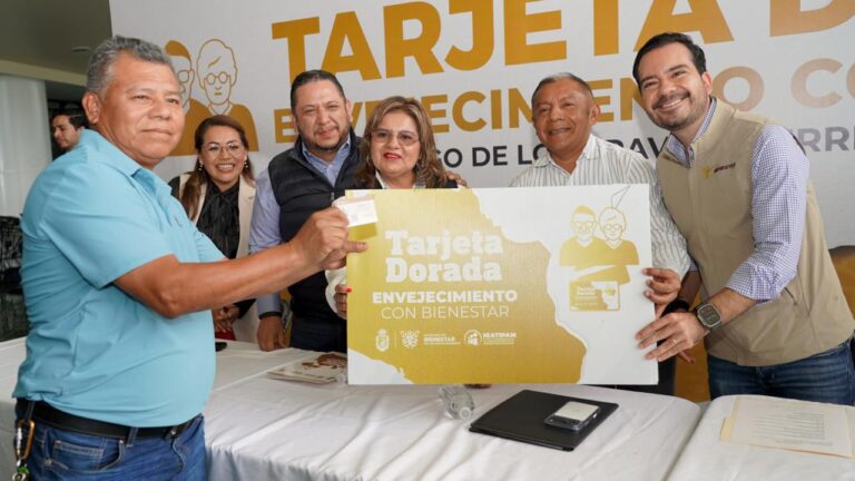 Tarjeta Dorada se apoya la economía familiar de trabajadores al servicio del Estado mayores de 60 años