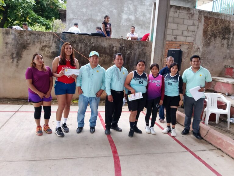 La Comisaría Municipal de Huehuetoca agradece a la Cooperativa Suljaa por su apoyo al Torneo de Básquetbol Femenil