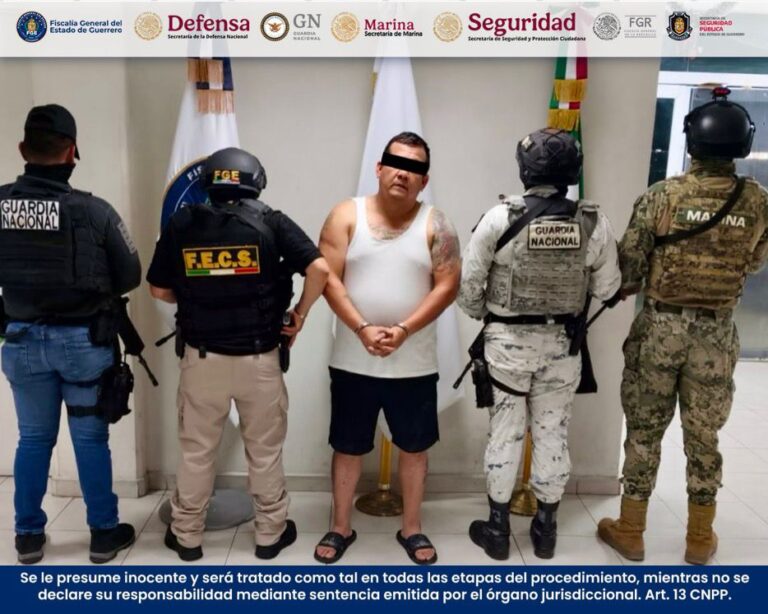 FGE Guerrero cumplimenta orden de reaprehensión por secuestro en Acapulco