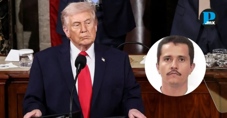 Trump se atribuye la muerte de “El Mencho” en su discurso del Estado de la Unión
