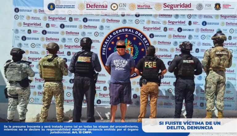 FGE Guerrero cumplimenta orden de aprehensión por violación en Acapulco