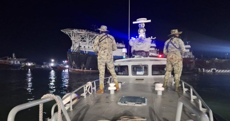 Marina intensifica operaciones marítimas en Campeche para garantizar la seguridad nacional y salvaguardar la vida humana en la mar