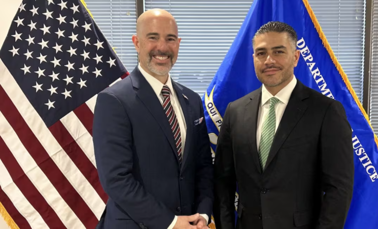 Se reúne Harfuch en Washington D.C. con director de la DEA