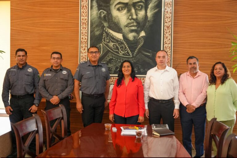 Recibe Abelina López al nuevo encargado del Despliegue Operativo Acapulco