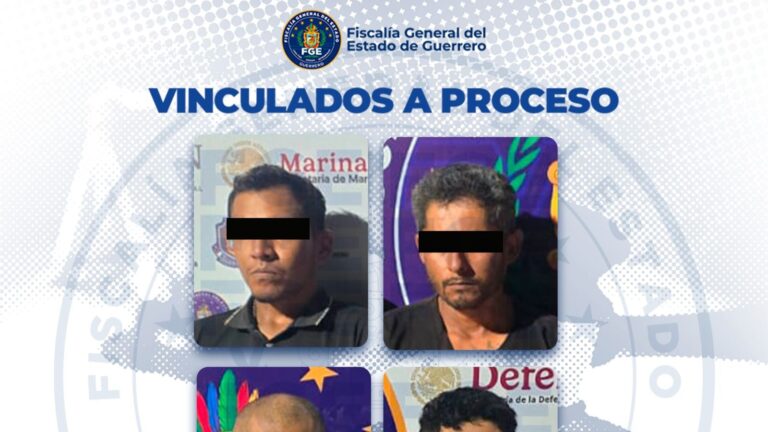 Obtiene FGEGuerrero vinculación a proceso contra cuatro hombres por homicidio en grado de tentativa en agravio de policías estatales en Acapulco