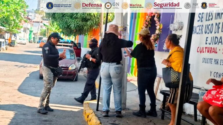 FGEGuerrero amplía operativos de búsqueda para localizar a Maricela Minerva “N”, persona reportada como desaparecida en el puerto de Acapulco