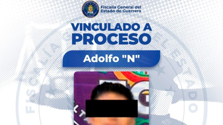 Obtiene FGEGuerrero vinculación a proceso contra presunto responsable de homicidio calificado