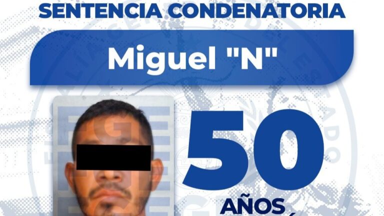 Obtiene FGEGuerrero sentencia de 50 años de prisión por secuestro agravado en Acapulco