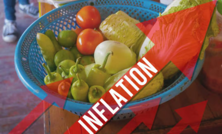Rebasa Inflación el 4% en febrero por aumento en verduras y cigarrillos