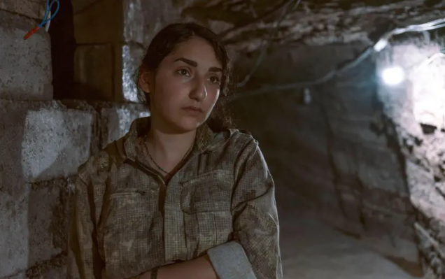 Listas combatientes del batallón kurdo femenino para luchar contra el régimen iraní