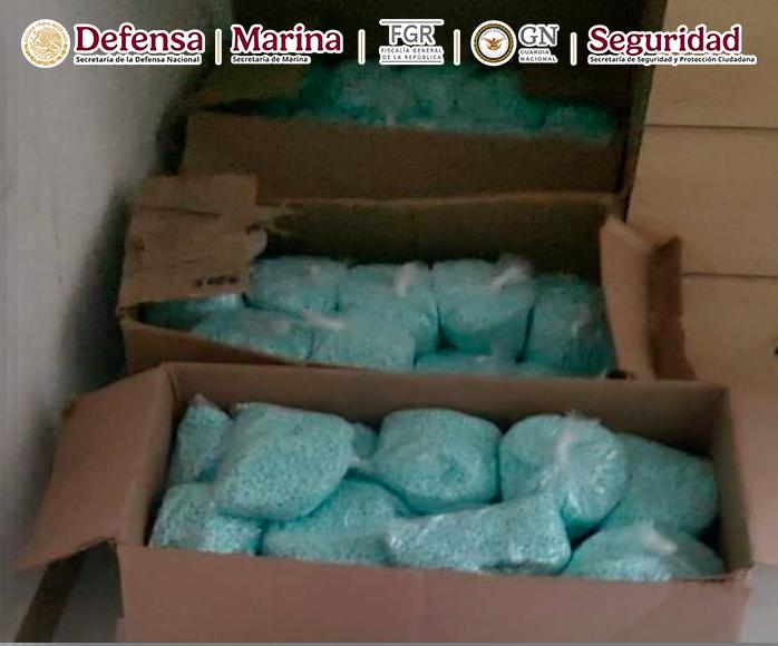 Autoridades federales detienen a seis personas dedicadas a la distribución de droga en Colima