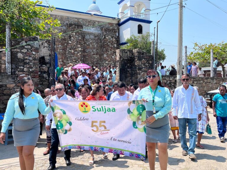 Cooperativa Suljaa celebra 55 años de servicio solidario en la Costa Chica de Guerrero