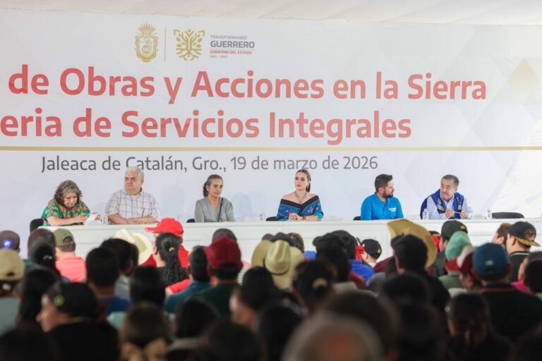 La Sierra no está sola”: Cumple Evelyn Salgado en Jaleaca de Catalán compromiso con pueblos de la región