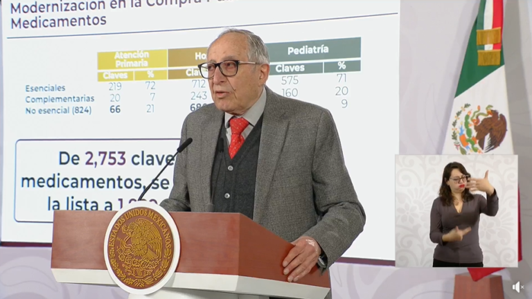 Reducen número de medicamentos en el cuadro básico; pasa de 2 mil 753 a mil 929 claves