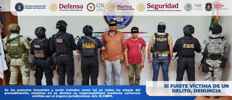 Cumplimenta FGEGuerrero orden de aprehensión por extorsión agravada y desplazamiento interno forzado en Chilpancingo