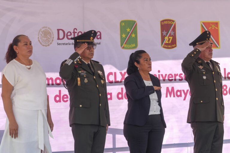 Conmemora Abelina López Rodríguez el 164 aniversario de la Batalla de Puebla