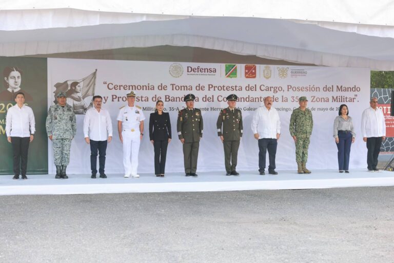 Evelyn Salgado reafirma coordinación con la Defensa Nacional para fortalecer seguridad en Guerrero