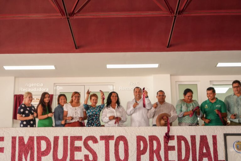 Renueva Abelina López agencia recaudadora en Ciudad Renacimiento