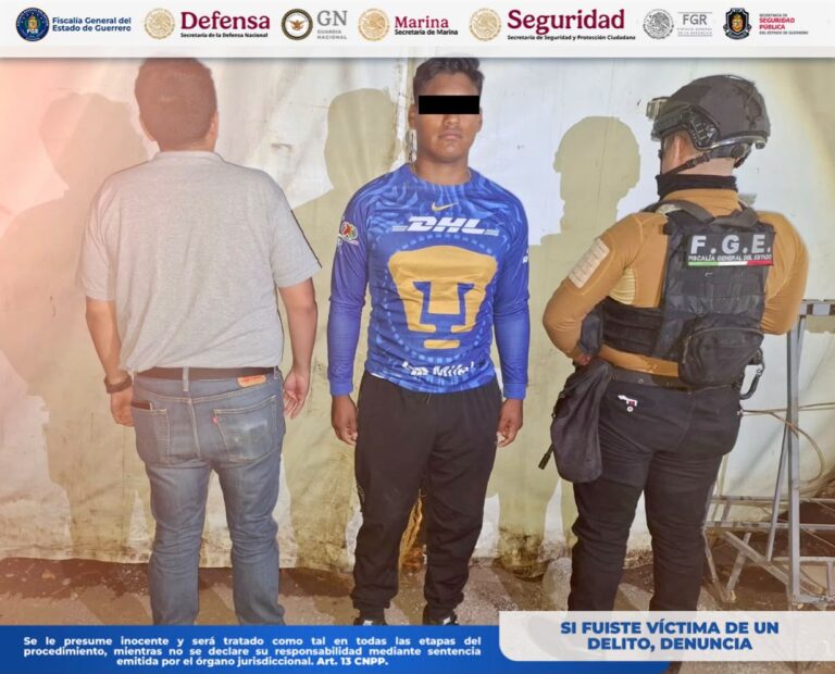 Detiene FGEGuerrero a presunto responsable de abuso sexual agravado contra menor de edad en Florencio Villarreal