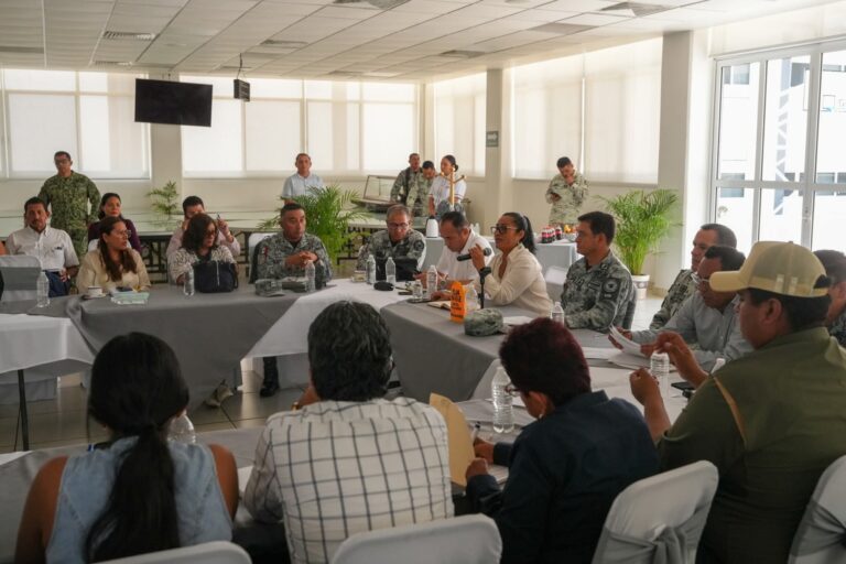 Coordina Abelina López respuesta preventiva ante temporada de lluvias y huracanes